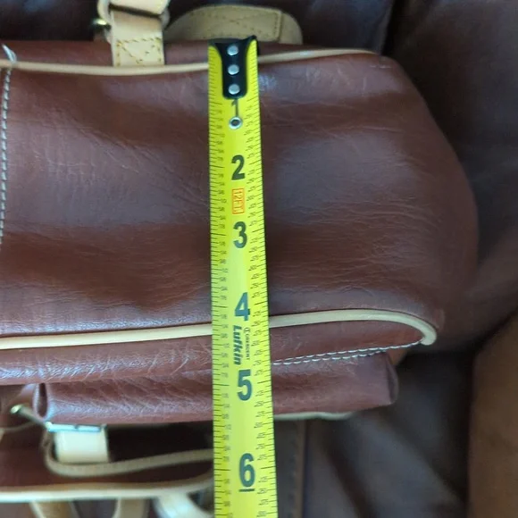 Vintage ACE JAPAN Leather Backpack - Picture 14 of 15